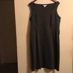 Dark Gray Knit Dress - New York & Co